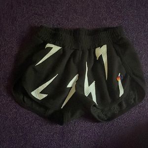 aviator nation lightning bolt shorts